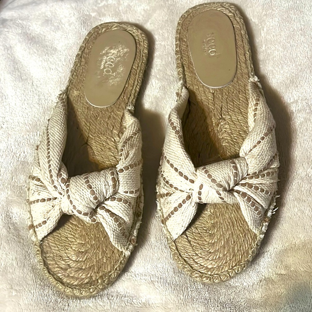 SEED HERITAGE beige sandals Size 39 ( 8.5 )
